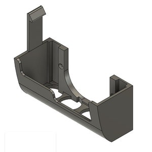 3D model - Makita DC18RC charger wall mount (holder)