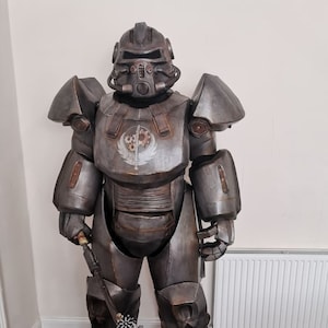 Large Fallout Inspired T51 Power Armor Fan Made Costume Patterns For Foam Crafting By MrZ Cosplay