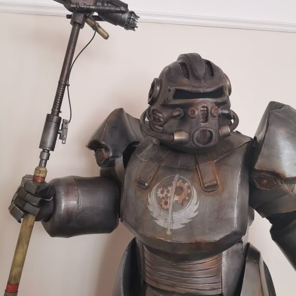 Regular Fallout Inspired T51 Power Armor Fan Made Costume Patterns For Foam Crafting By MrZ Cosplay