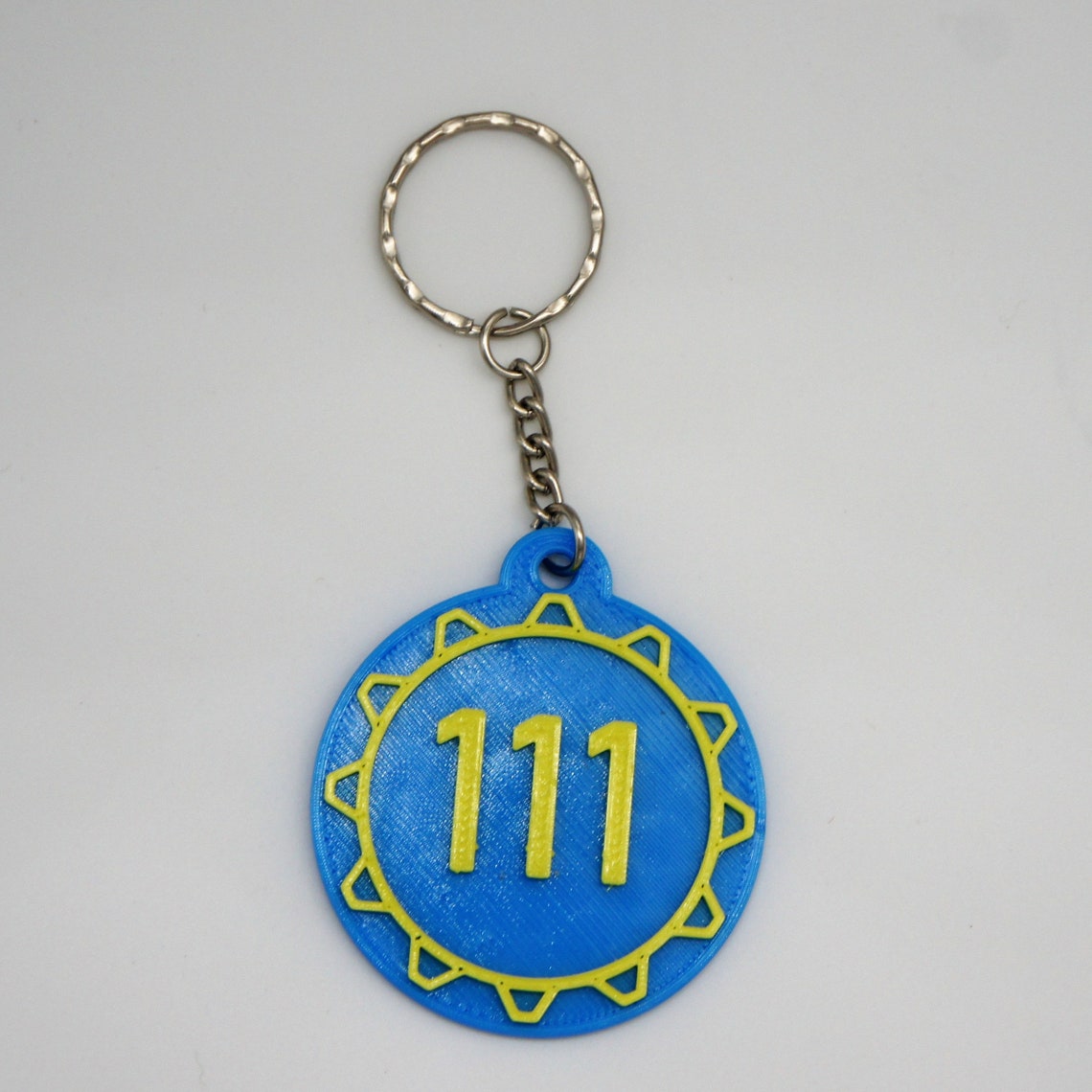 3D Printed Fallout Fan Art Vault Keychains - Etsy