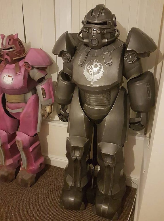 Large Fallout Inspired T51 Power Armor Fan Made Costume Etsy Large Fallout Inspired T51 Power Armor Fan Made Costume Etsy