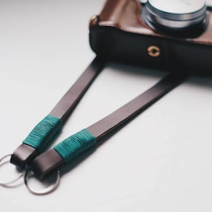 Bandoulière en CUIR véritable pour appareil photo sans miroir ou Reflex - LIVRAISON GRATUITE - Cuir fabriqué en Italie appareil photo vintage