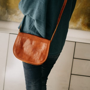 Sac en cuir anglais - Sacs croisés pour femmes - Sac weekender femmes - Sac de travail femmes - Fait à la main en Italie - Sac pour femmes - Sac minimal