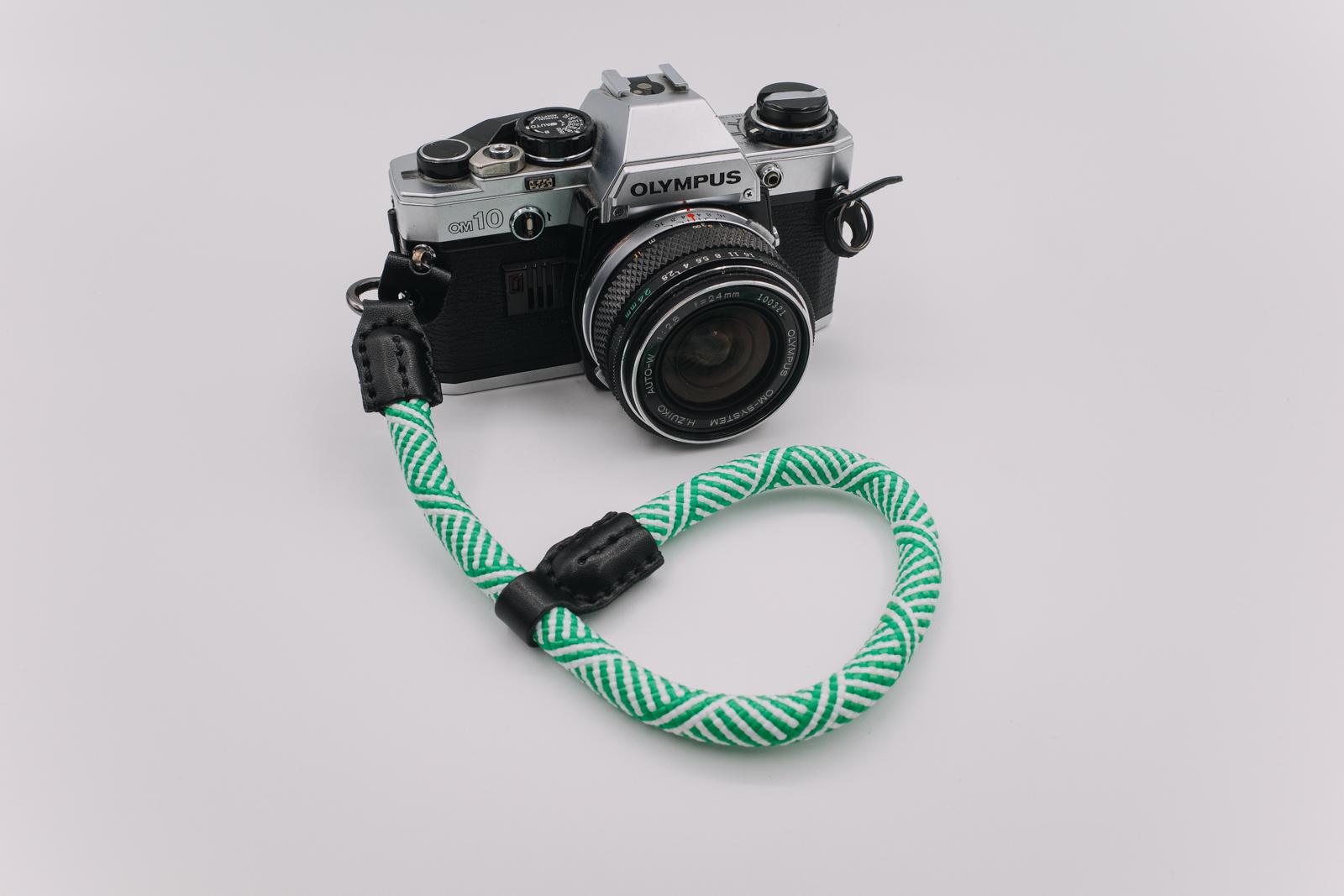 Cinghia Da Polso In Corda Di Nylon Per Fotocamera DSLR &ndash; Pratica Ed Elegante, Nera