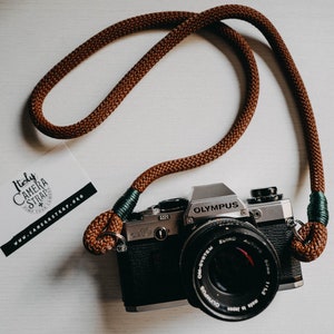 Shoulder strap in cord for Mirrorless Reflex cameras Neck strap hand camera camerastra fuji sony olymus x leica canon nikon image 1