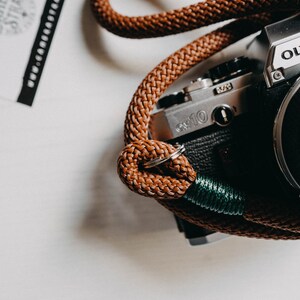 Shoulder strap in cord for Mirrorless Reflex cameras Neck strap hand camera camerastra fuji sony olymus x leica canon nikon image 6