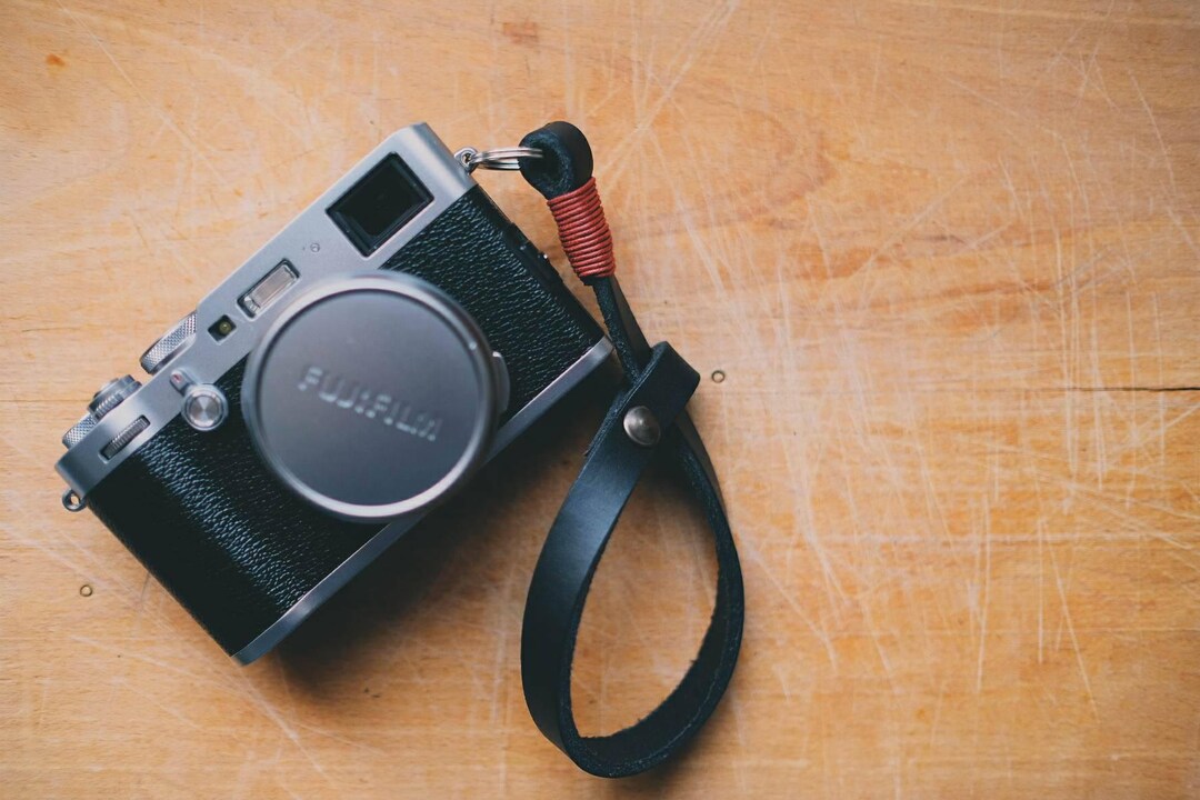 Accessori Macchina Fotografica Cinturino Polso Per Fotocamera Nero 22.5cm - Regolabile E Svelto Cinghia Da Polso Per Fotocamera - Foto 9