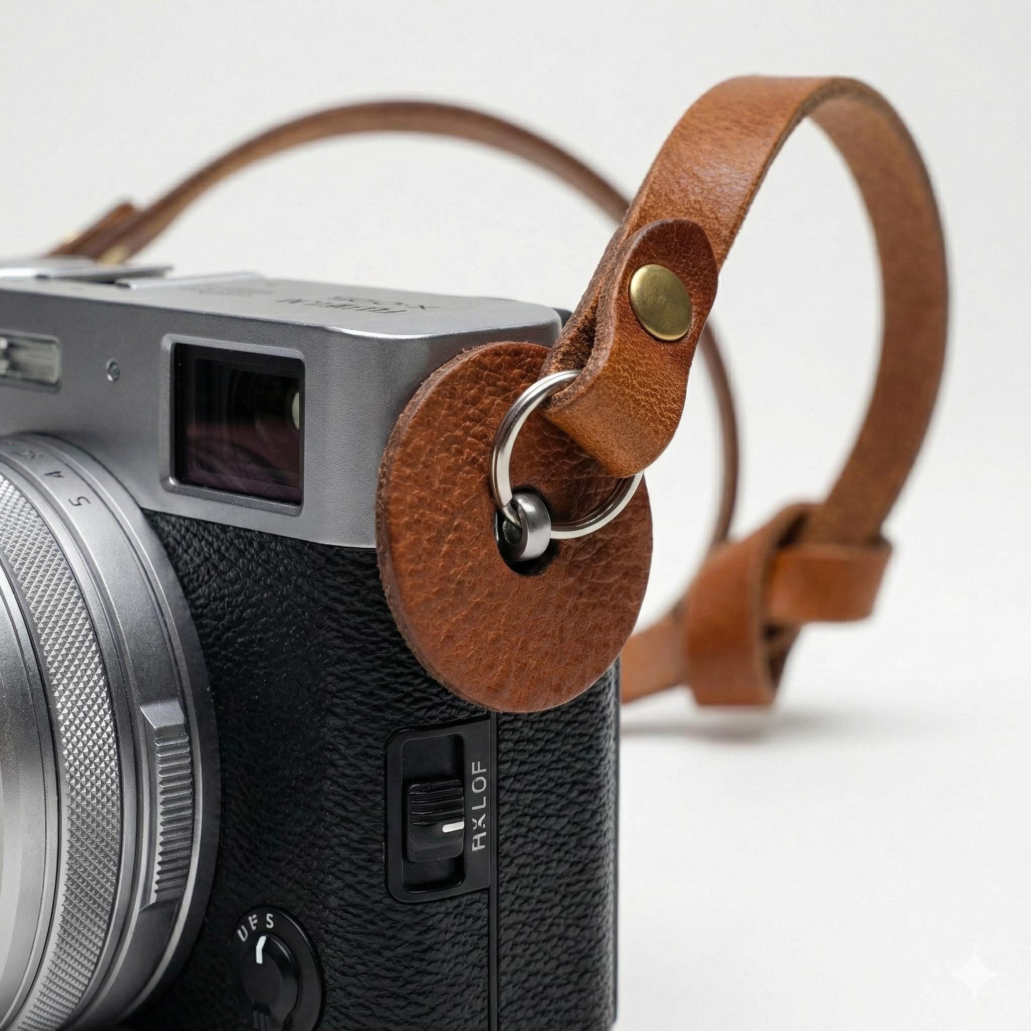 Leather Camera Lug Protectors, Camera Strap Bumpers for Fujifilm