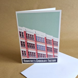 Rowntree's Chocolate Factory, York - Greetings Card 7