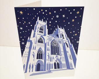 York Minster Christmas Card