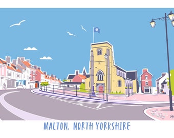 Malton North Yorkshire Print