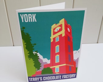 Terry's Chocolate Factory - Greetings Card