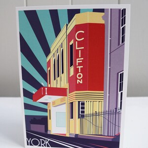 Clifton Cinema - Greetings Card
