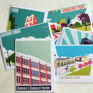 Rowntree's Chocolate Factory, York - Greetings Card 7