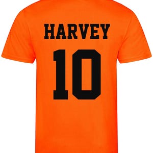 Adults Personalised Football Shirt Sports Kit Custom Initials Team Name Number Bild 9
