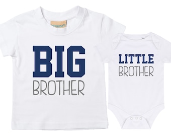 Varsity Big and Little Brother T-Shirts and Bodysuits