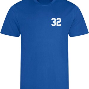 Adults Personalised Football Shirt Sports Kit Custom Initials Team Name Number Bild 4