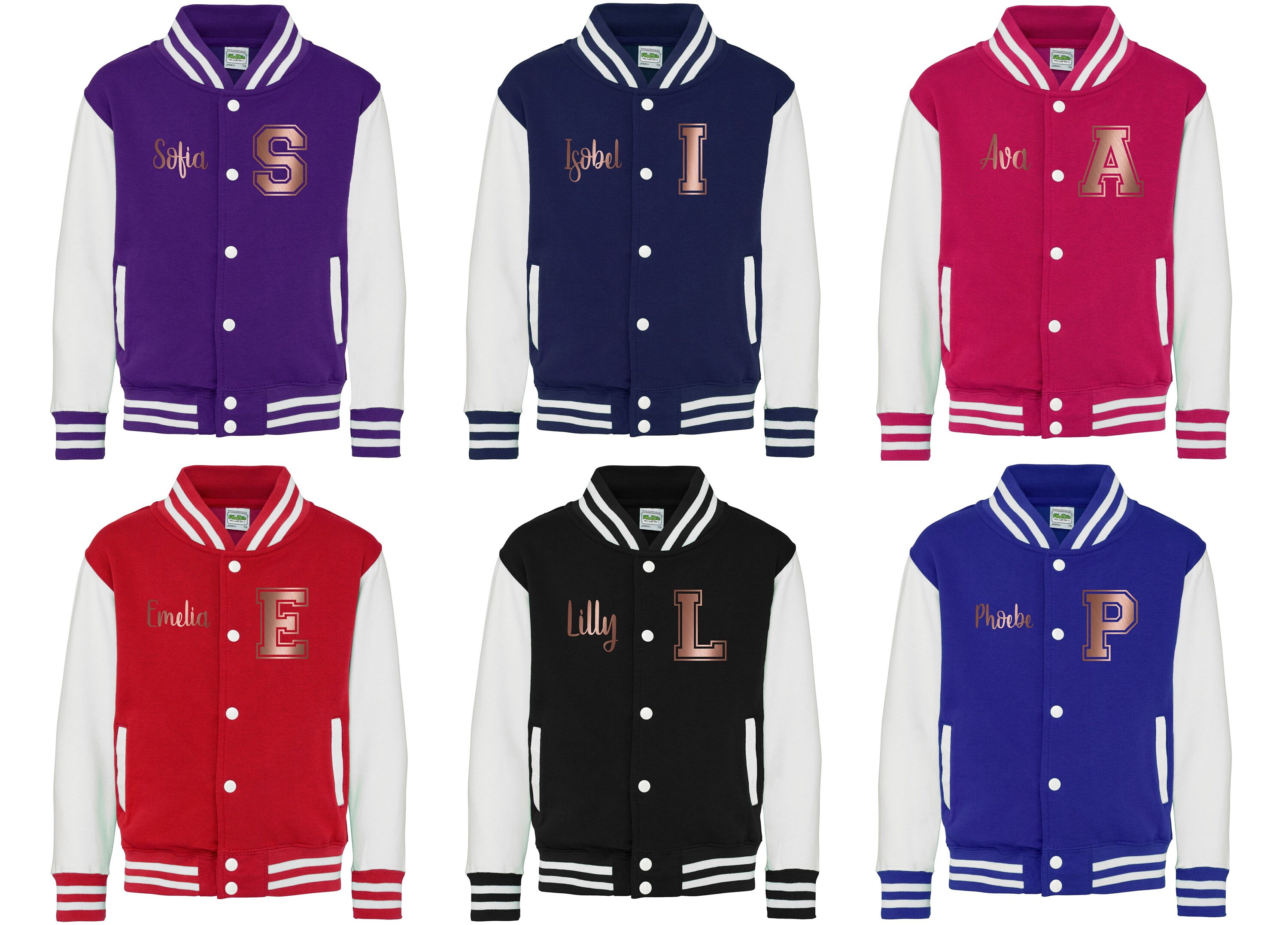 Men Spoof Pattern Embroidery Short Varsity Jackets HipHop Japanese