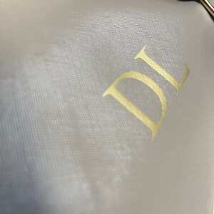 Personalised Initials Vegan Faux Leather Weekend Holdall Bag With Detachable Strap - Custom Monogram Gifts For Her image 7
