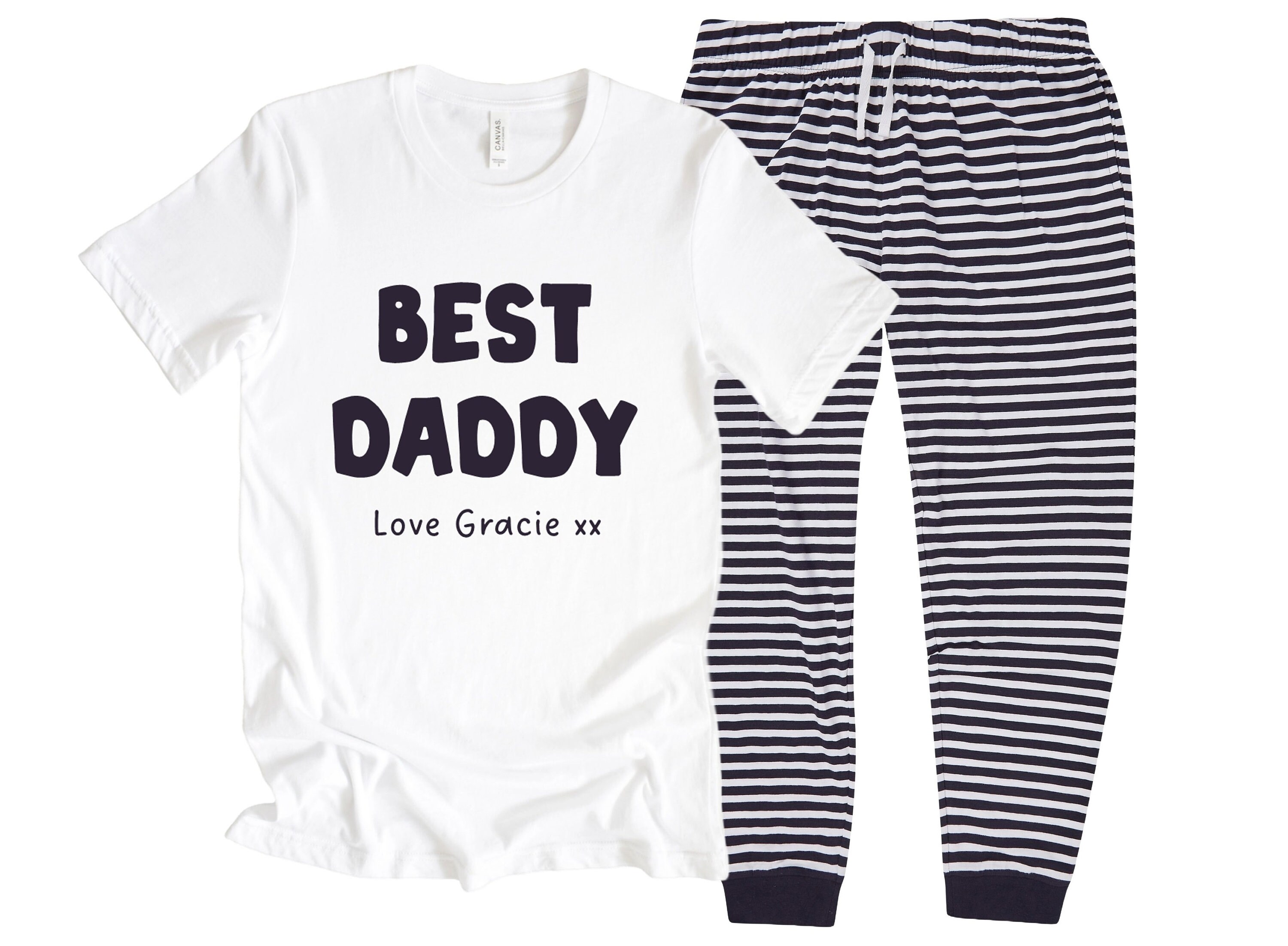 Daddy Daughter Pjs Etsy