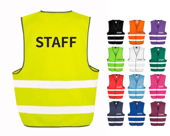 Staff Hi-Vis Weste Reflektierende Sicherheitsweste -  Schweiz