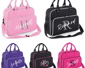 Personalised Initial Name Kids Dance Bag