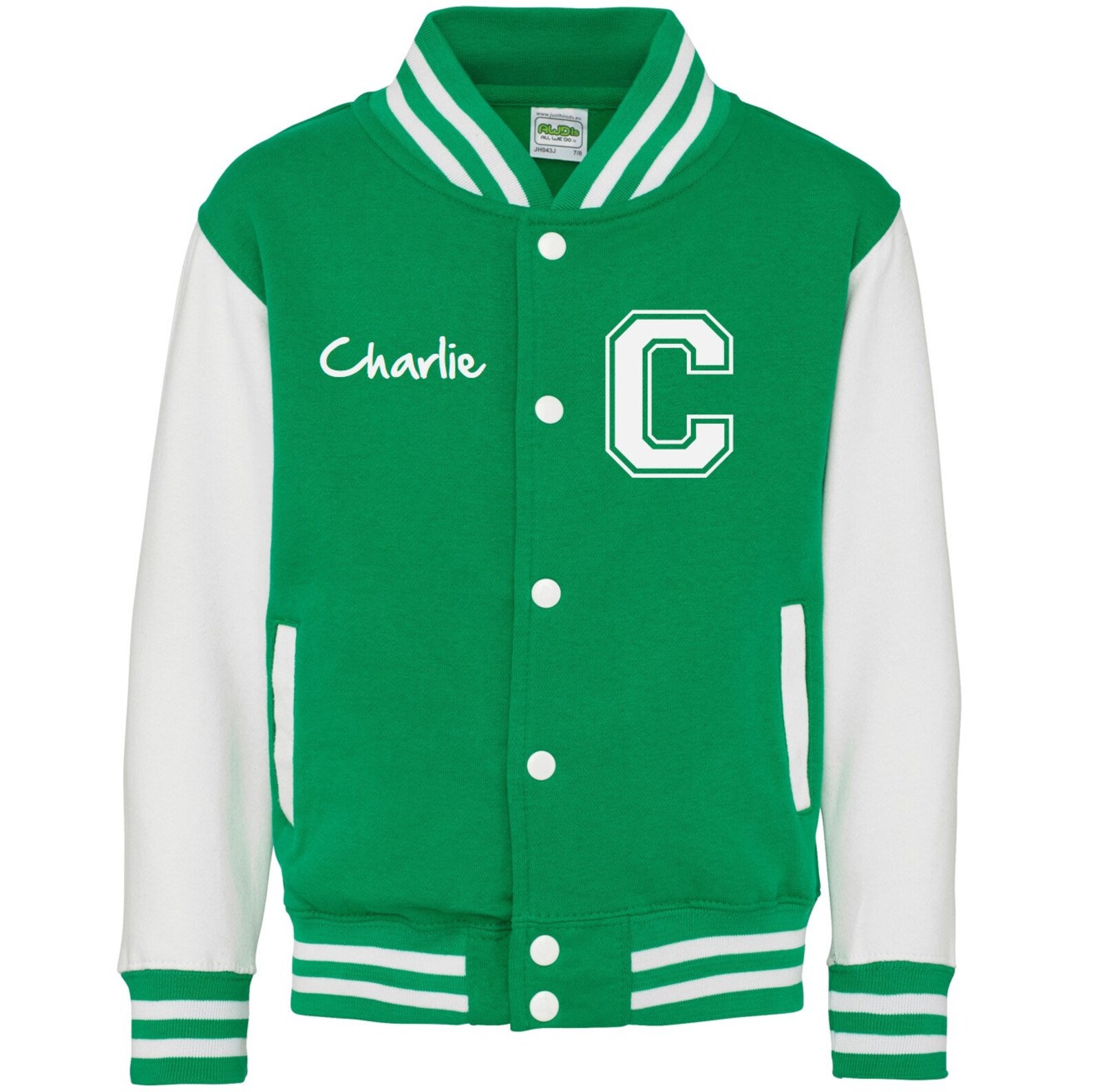 Personalised Adults Varsity Jacket Etsy