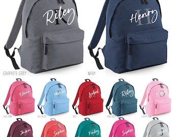 Personalised Letter Name Backpack