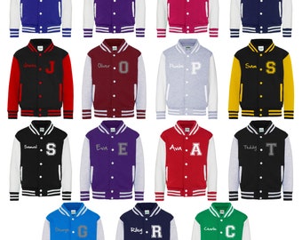 Personalised Adults Varsity Jacket