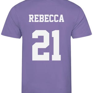 Adults Personalised Football Shirt Sports Kit Custom Initials Team Name Number Bild 8