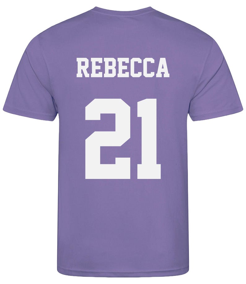 Adults Personalised Football Shirt Sports Kit Custom Initials Team Name Number Bild 8