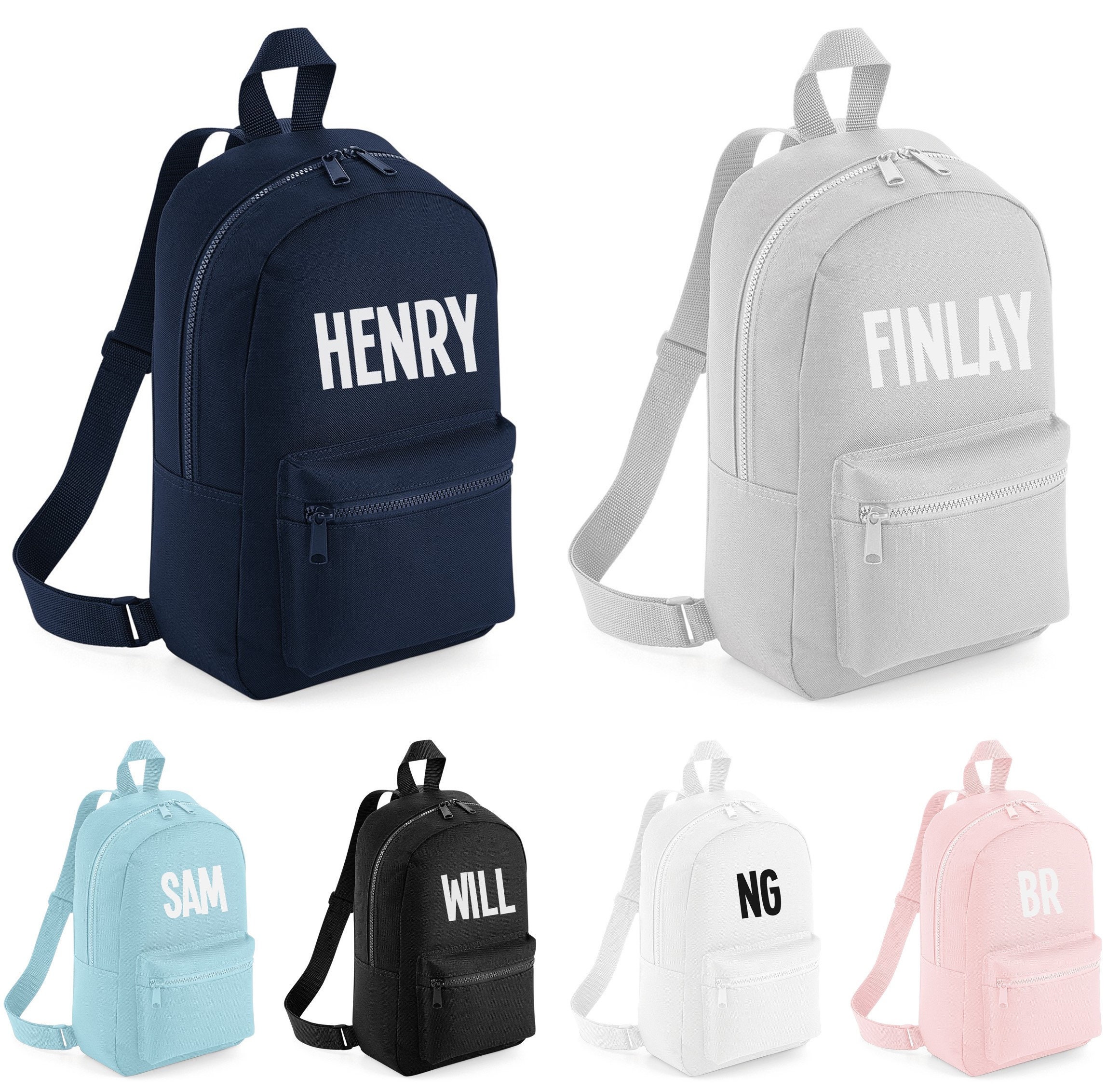 name brand mini backpack