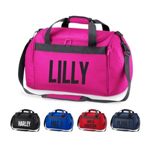 Personalised Name Holdall Bag