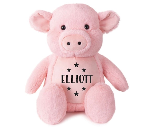 Pink pig stuffed animal hotsell