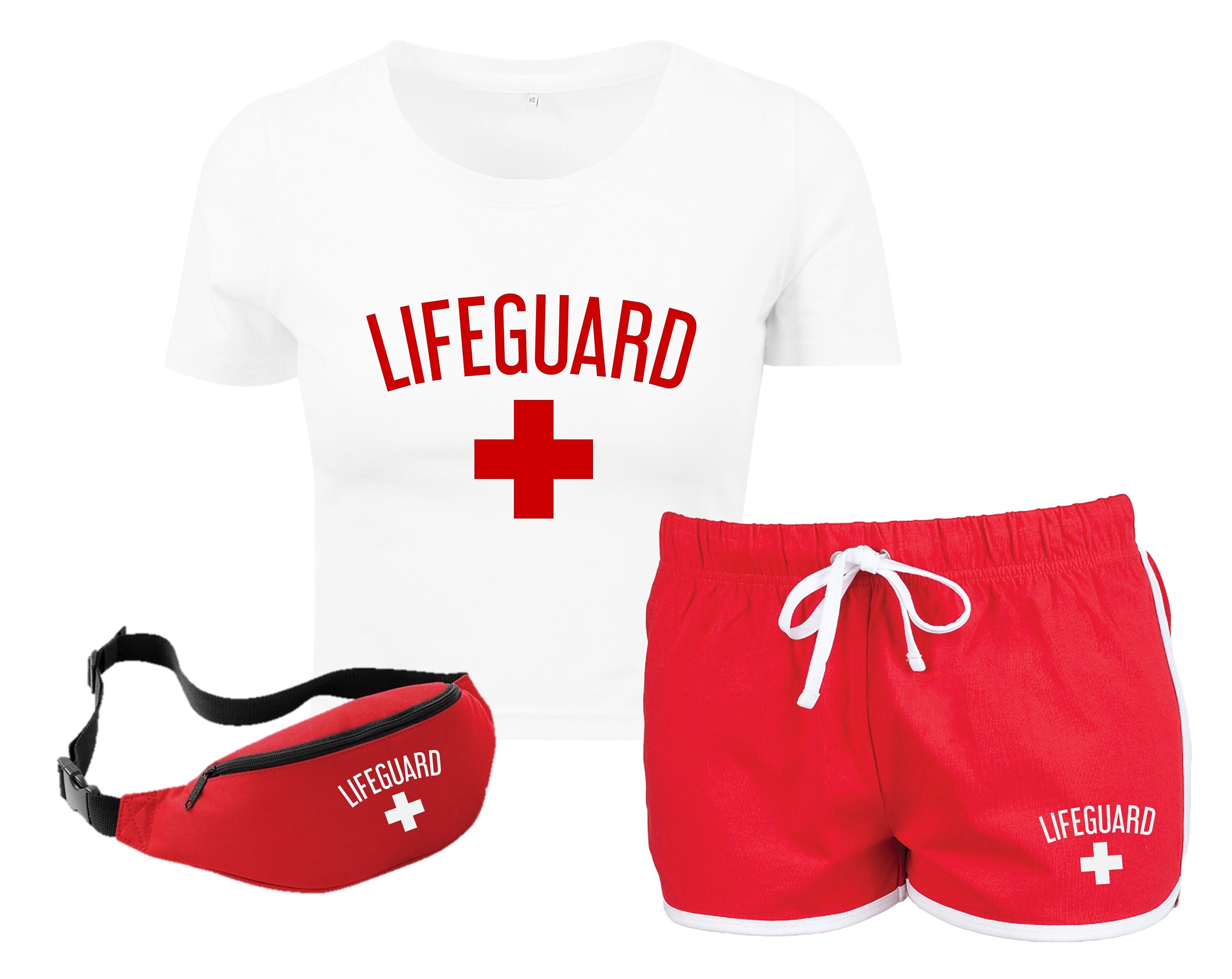 Lifeguard Crop Top Etsy UK