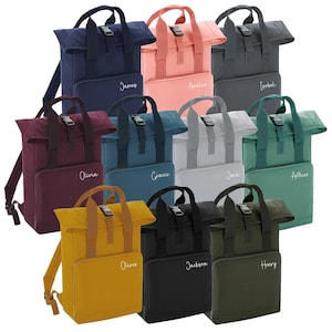 Sac à dos personnalisé avec nom personnalisé Sac à dos scolaire pour chambre d'enfant