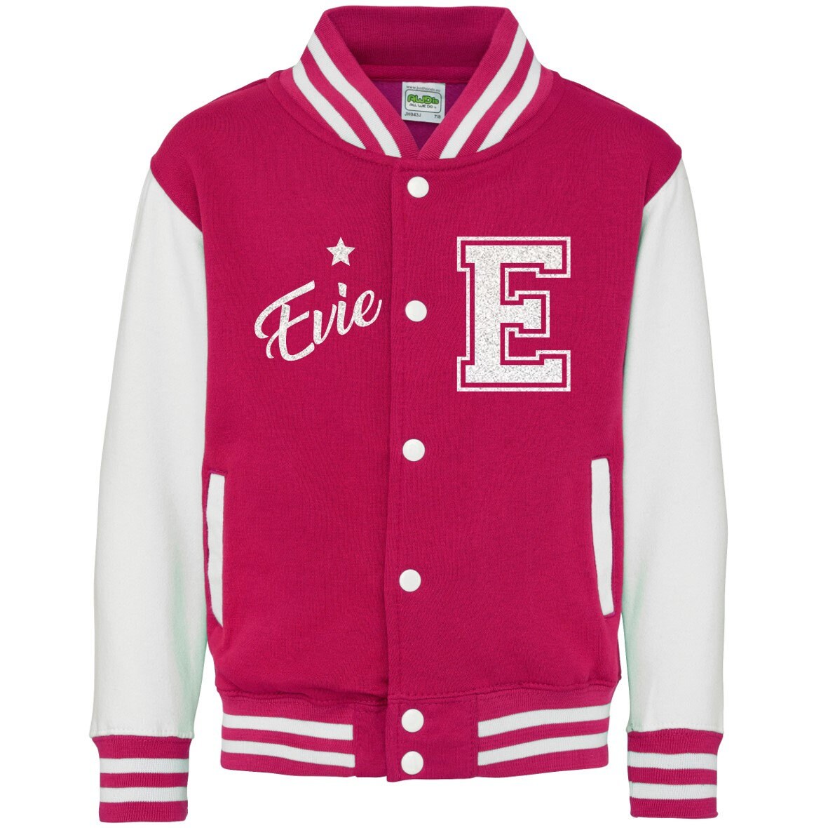Adults Personalised Varsity Jacket Etsy