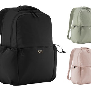 Sac à dos monogramme initials personnalisés
