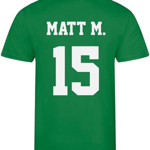 Adults Personalised Football Shirt Sports Kit Custom Initials Team Name Number Bild 10