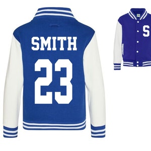 Kids Personalised Varsity Jacket image 3