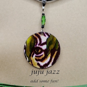 Tiger in the Jungle Pendant
