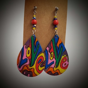Funky Love Earrings