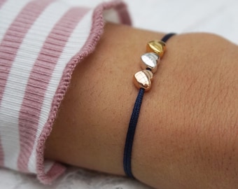 3 herzen Armband,  Geschenk für Frauen,  Geschenk für Freundin, Weihnachtsgeschenk