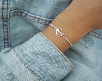 Bracelet d’ancre, Cadeau pour femme, Cadeau pour petite amie, Cadeau de Noël