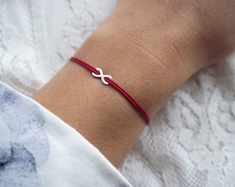 Bracelet infinity filigrane, cadeau pour femme, cadeau pour petite amie, cadeau de Noël