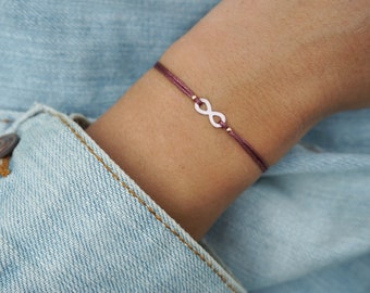 Infinity Armband,  Geschenk für Frauen,  Geschenk für Freundin, Weihnachtsgeschenk