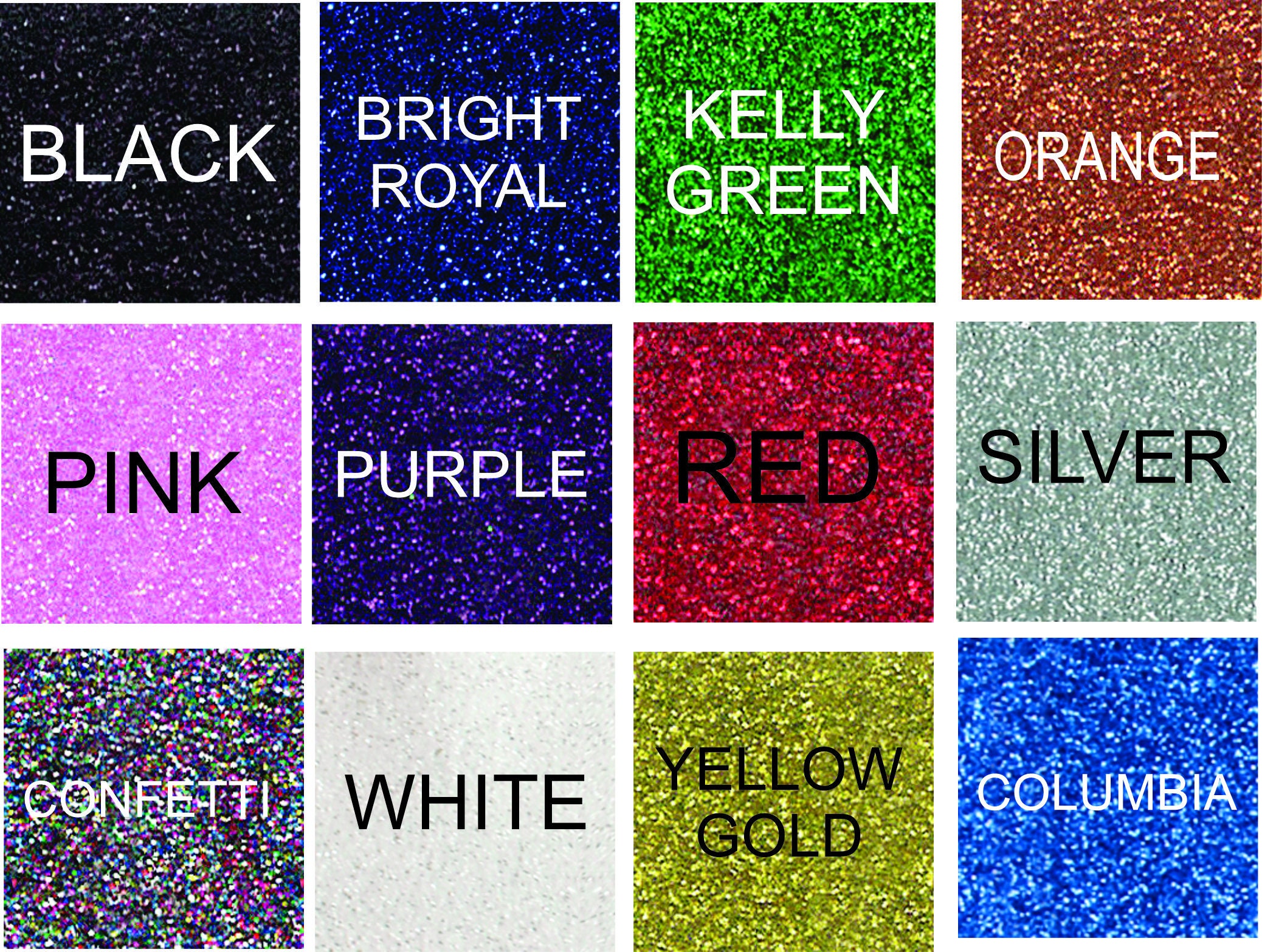 Glitter Flake™ Heat Transfer Vinyl Etsy Italia