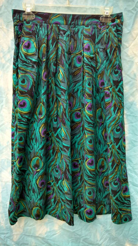 Feather print skirt clearance