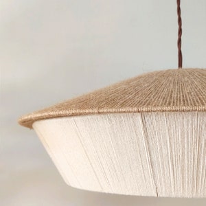 PALM LAMP. Thread Lamp. Woven Lamp. Handmade Woven Lamps. Boho Chic