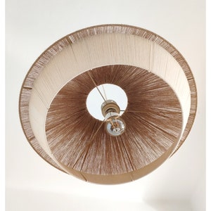 PALM LAMP. Thread Lamp. Woven Lamp. Handmade Woven Lamps. Boho Chic